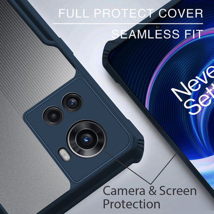 Beetle for OnePlus 10R Back Case, [Military Grade] Shockproof Slim Hybrid Cover (Blue)