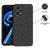 Soft Fabric Hybrid Protective Back Case Cover for Realme 9 Pro (Black)