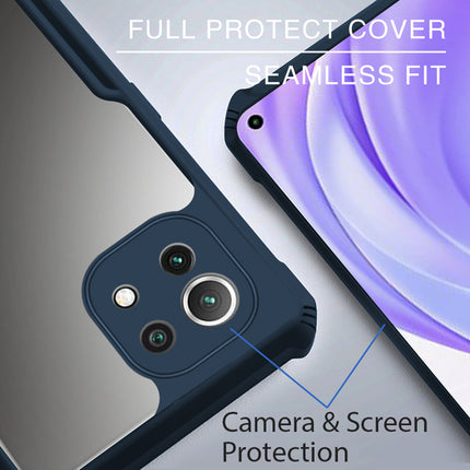 Beetle for Mi 11 Lite Back Case, [Military Grade Protection] Shock Proof Slim Hybrid Bumper Cover (Blue)