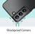 Shield Frosted Acrylic Back Shock Proof Case Cover for Samsung Galaxy S22 (Black)