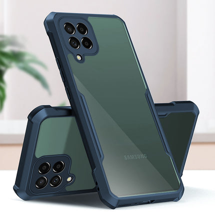 Beetle for Samsung Galaxy M53 (5G) Back Case, [Military Grade] Shockproof Slim Hybrid Cover (Blue)