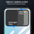 Slider Back Cover for Oppo Reno 6 (5G) , [Military Grade Protection] Shockproof Slim Clear Camera Shield Bumper Back Case (Black)