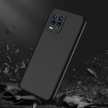 Double Dip Full 360 Protection Back Case Cover for Realme 8 (5G) (Black)