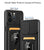 Bisen Back Cover for Apple iPhone 13 Pro (6.1) , Inbuilt Camera Slider ,Ring Stand and Card Pocket Shockproof Slim Bumper Back Case (Black)
