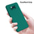 Matte Lens Protective Back Cover for Poco X3 Pro / Poco X3 , Slim Silicone with Soft Lining Shockproof Flexible Full Body Bumper Case , Green