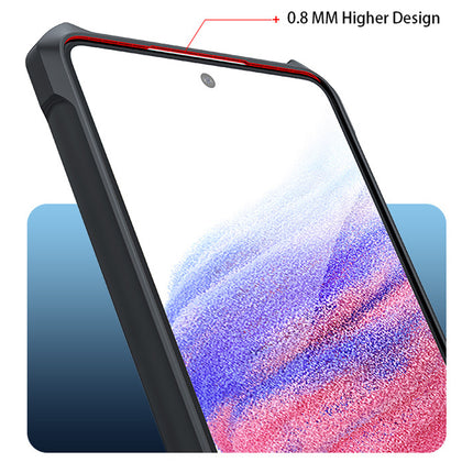 Beetle for Samsung Galaxy A53 (5G) Back Case, [Military Grade] Shockproof Slim Hybrid Cover (Black)