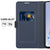 Noble Slim Flip Cover for Vivo V23 , Magnetic and Card Holder Stand Leather Flip Wallet Case (Blue)