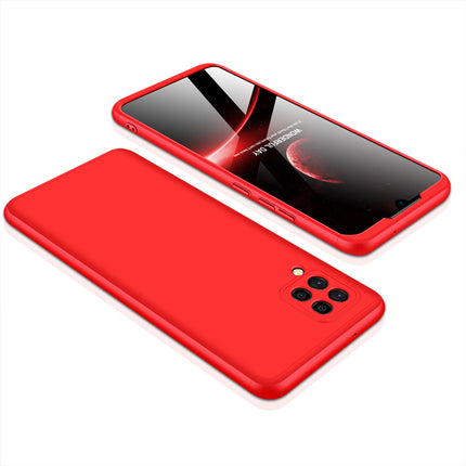 Double Dip Full 360 Protection Back Case Cover for Samsung Galaxy M42 (Red)