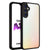 Mobizang Hawkeye Clear Back Cover for Samsung Galaxy A54 | Camera Lens Protector Shockproof Slim Clear Case Cover (Black Sides)