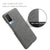 Woven Soft Fabric Case for Vivo V21E (5G) Back Cover, Shock Protection Slim Hard Anti Slip Back Cover (Grey)