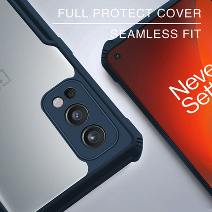 Beetle for OnePlus Nord 2 (5G) / One Plus Nord 2 (5G) Back Case, [Military Grade Protection] Shock Proof Slim Hybrid Bumper Cover (Blue)