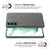 Woven Soft Fabric Case for Samsung Galaxy S22 Plus Back Cover, Shock Protection Slim Hard Anti Slip Back Cover (Grey)