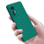 Matte Lens Protective Back Cover for Mi 12X , Slim Silicone with Soft Lining Shockproof Flexible Full Body Bumper Case (Green)
