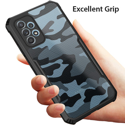 Beetle Camouflage for Samsung Galaxy A33 (5G) Back Case, [Military Grade Protection] Shock Proof Slim Hybrid Bumper Back Cover , Black
