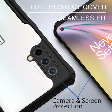 Beetle for OnePlus Nord CE (5G) Back Case, [Military Grade Protection] Shock Proof Slim Hybrid Bumper Cover (Black)
