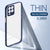 Paper Thin Back Cover For Realme 8 Pro / Realme 8 (4G) , Super Slim Matte Translucent Full Protection Back Case (Blue)