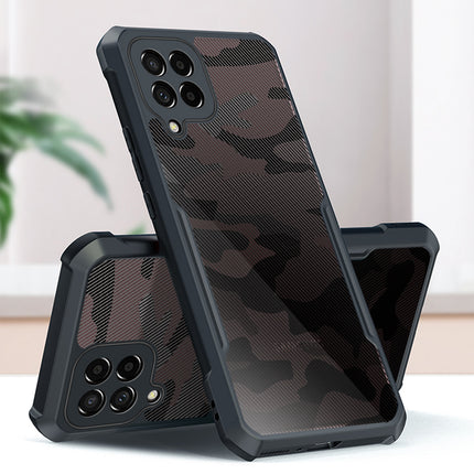 Beetle Camouflage for Samsung Galaxy M53 (5G) Back Case, Shockproof Slim Cover (Black)