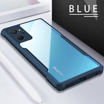Beetle for Realme 9i Back Case, [Military Grade Protection] Shock Proof Slim Hybrid Bumper Cover (Blue)