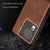 Mobizang Tux Back Case for Vivo IQOO Neo 7 (5G) | Slim Leather Shockproof Camera Protection Back Cover (Brown)