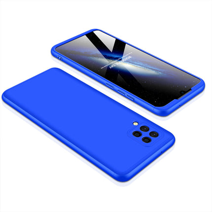 Double Dip Full 360 Protection Back Case Cover for Samsung Galaxy M42 (Blue)
