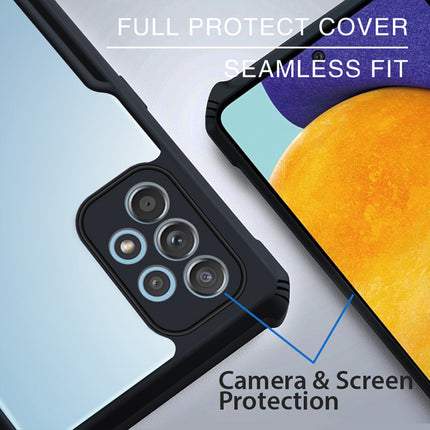 Beetle for Samsung Galaxy M32 (5G) Back Case, [Military Grade Protection] Shock Proof Slim Hybrid Bumper Cover (Black)