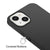 Silk Smooth Finish [Full Coverage] All Sides Protection Slim Back Case Cover for Apple iPhone 13 (6.1 inch) (Black)