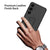 Mobizang Leather Ultra Thin Back Case for Samsung Galaxy S24 Cover | with Adjustable Stand Stand Full Body Protection Back Cover (Black)