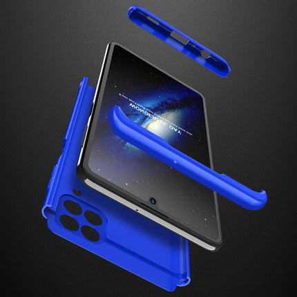 Double Dip Full 360 Protection Back Case Cover for Samsung Galaxy M32 (Blue)