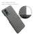 Woven Soft Fabric Case for OnePLus Nord 2 Back Cover, Shock Protection Slim Hard Anti Slip Back Cover (Grey)
