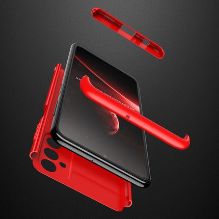 Double Dip Full 360 Protection Back Case Cover for Samsung Galaxy F23 (Red)
