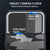 Camo Slider Back Cover for Oppo F19 PRO , [Military Grade Protection] Shockproof Slim Clear Camera Shield Bumper Back Case (Black)