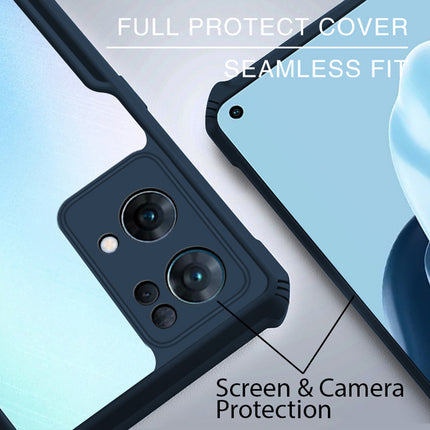 Beetle for Oppo Reno 7 Pro (5G)  Back Case , [Military Grade Protection] Shock Proof Slim Hybrid Bumper Cover (Blue)