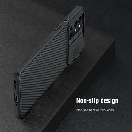 Nillkin OnePlus 9R / One Plus 9R Case, CamShield Series Case with Slide Camera Cover Slim Protective Case (Black)
