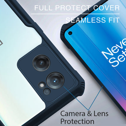 Beetle for OnePlus Nord CE 2 Back Case, [Military Grade] Shockproof Slim Hybrid Cover (Blue)