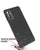 Soft Full Fabric Protective Back Case Cover for Samsung Galaxy M52 (5G) (Black)