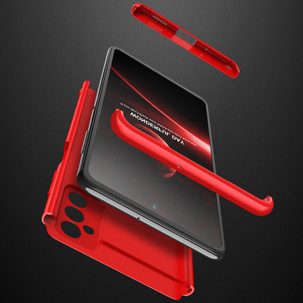 Double Dip Full 360 Protection Back Case Cover for Samsung Galaxy M52 (Red)