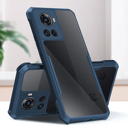 Beetle for OnePlus 10R Back Case, [Military Grade] Shockproof Slim Hybrid Cover (Blue)