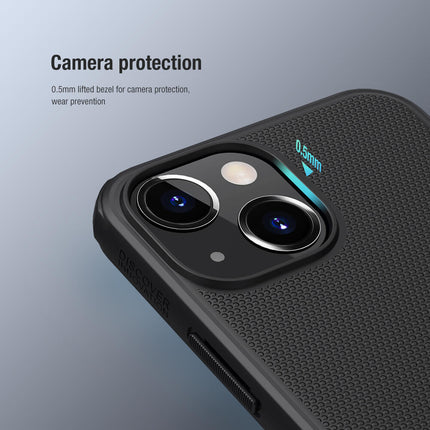 Nillkin Super Frosted Shield Hard Back Cover Case for Apple iPhone 13 Mini (5.4) (Black)