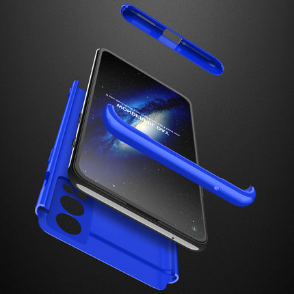 Double Dip Full 360 Protection Back Case Cover for OnePlus Nord 2 (5G) / One Plus Nord 2 (5G) (Blue)