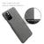 Woven Soft Fabric Case for Redmi Note 11T (5G) Back Cover, Shock Protection Slim Hard Anti Slip Back Cover (Grey)