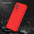 Double Dip Full 360 Protection Back Case Cover for Vivo V21E (5G) (Red)