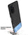 Soft Fabric & Leather Hybrid for Xiaomi Mi 11X Pro / Mi 11X  Back Cover, Shockproof Protection Slim Hard Back Case (Black,Blue)