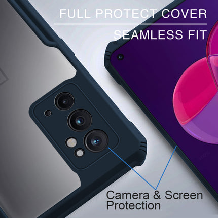 Beetle for OnePlus 9RT Back Case, [Military Grade Protection] Shock Proof Slim Hybrid Bumper Back Cover (Blue)