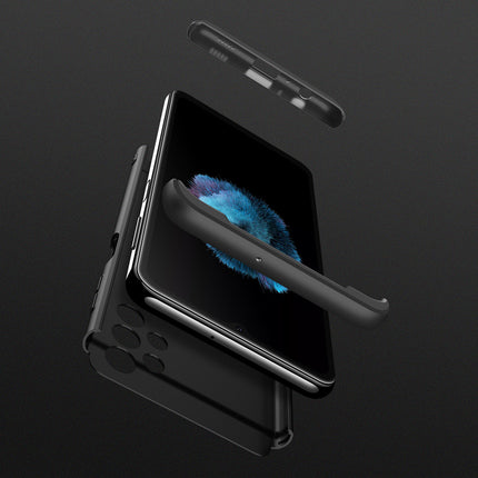 Double Dip Full 360 Protection Back Case Cover for Samsung Galaxy A32 (4G) (Black)