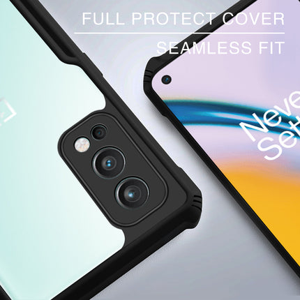 Beetle for OnePlus Nord 2 (5G) / One Plus Nord 2 (5G) Back Case, [Military Grade Protection] Shock Proof Slim Hybrid Bumper Cover (Black)