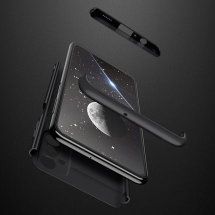 Double Dip Full 360 Protection Back Case Cover for Samsung Galaxy F23 (Black)