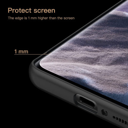 Tux Back Case for Xiaomi Mi 11 Ultra , Slim Leather Case with Soft Edge Shockproof Back Cover (Brown)