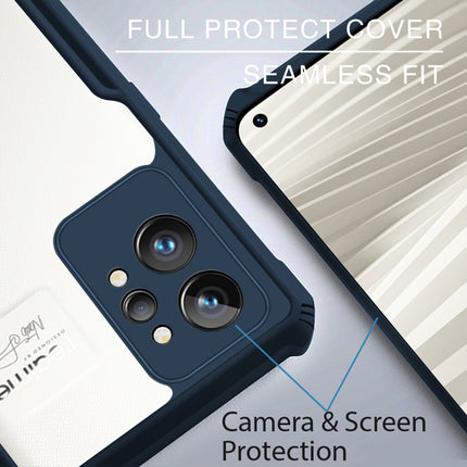 Beetle for Realme GT 2 PRO Back Case, [Military Grade] Shockproof Slim Hybrid Cover (Blue)