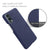 Woven Soft Fabric Case for OnePLus Nord 2  Back Cover, Shock Protection Slim Hard Anti Slip Back Cover (Blue)
