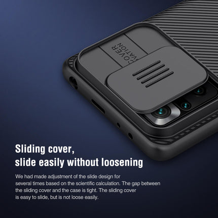 Nillkin Xiaomi Redmi Note 10 Pro / Note 10 Pro Max Case, CamShield Series Case with Slide Camera Cover Slim Protective Case (Black)